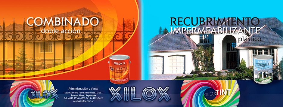 Pintura Xilox 3 Interior -exterior +1 Color A Eleccion De 1l | Mercado Libre